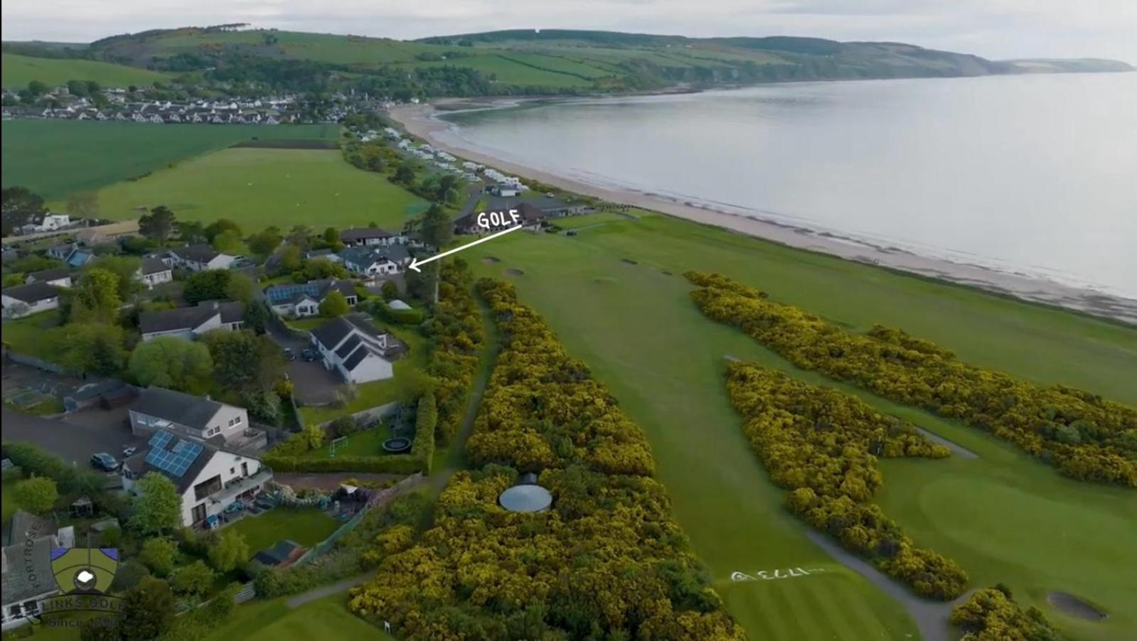 Ferienwohnung The Mended Drum Fortrose Exterior foto